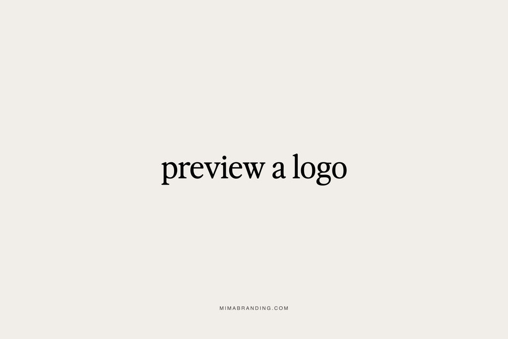 Preview a Logo